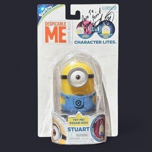 AUTOGRAPHED Despicable Me Collectors Item